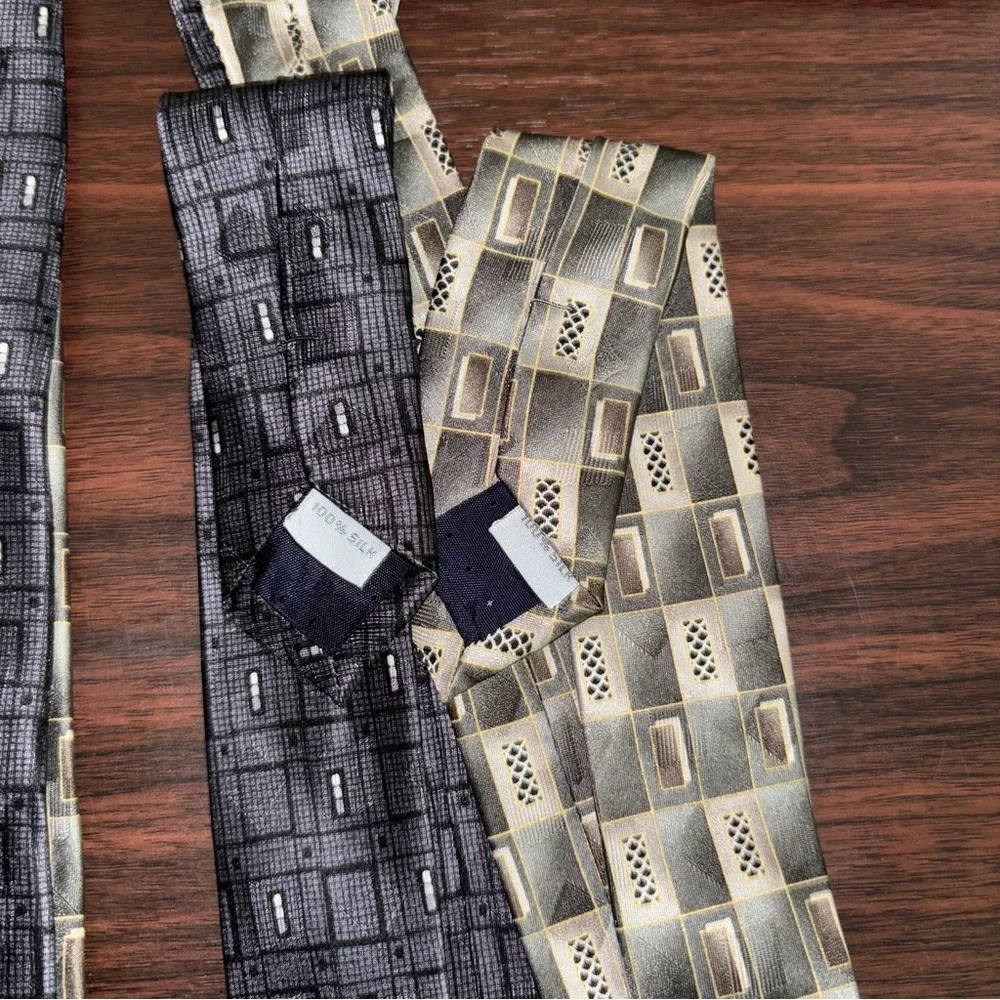 PIERRE CARDIN‎  Ties Men's geometric pattern
